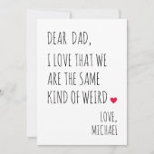 VERPERSBARE GRAPPIGE HANDGESCHREVEN VERJAARDAGSCAR FEESTDAGENKAART (Voorkant)