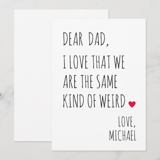 VERPERSBARE GRAPPIGE HANDGESCHREVEN VERJAARDAGSCAR FEESTDAGENKAART (Voorkant / Achterkant)