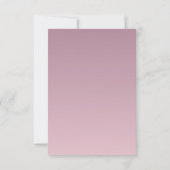 Verpersoonlijk uitnodigingskaart voor 40ste verjaa kaart (Achterkant)