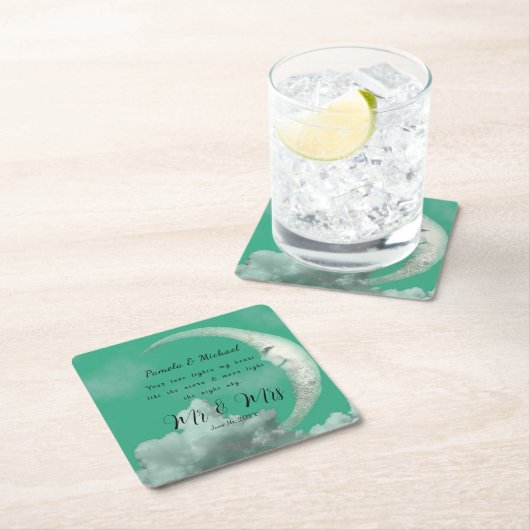 Verpersoonlijk Uw Liefde Licht MIjn Hart Kartonnen Onderzetters (Insitu)