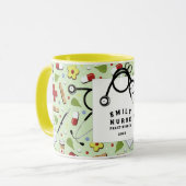 Verpersoonlijkte geschenkideeën voor verpleegkundi mok (Voorkant links)