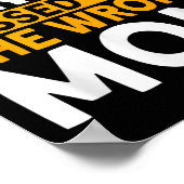 Verpest met de verkeerde moeder appendix kanker Aw Poster (Hoek)