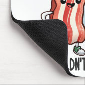 Verpest mijn hart niet met bacon muismat (Hoek)