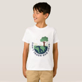 Verpest ons huis niet t-shirt (Voorkant volledig)