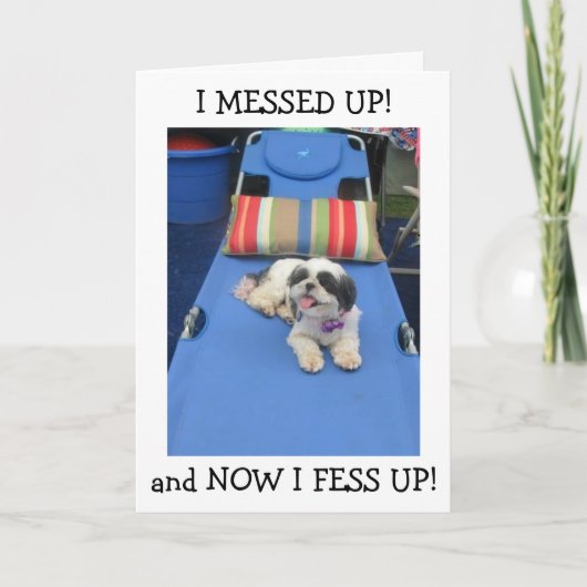 VERPEST / TE LAAT OM "GELUKKIGE VERJAARDAG!" TE ZE KAART (Voorkant)