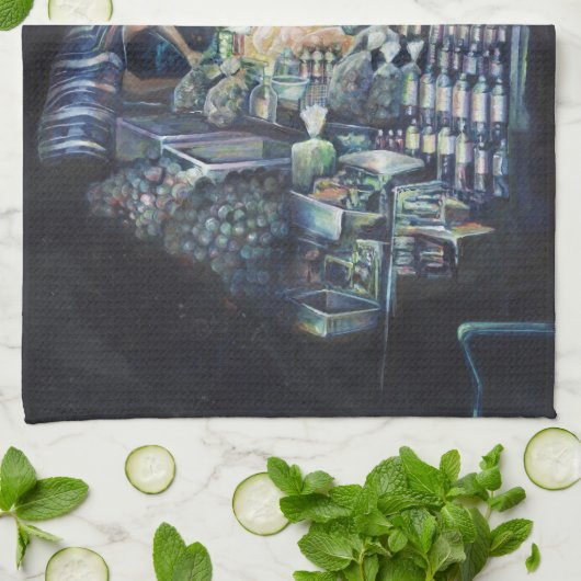 Verplaats de Goal. Singapore Theedoek (Gevouwen)