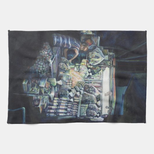 Verplaats de Goal. Singapore Theedoek (Horizontaal)