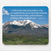 Verplaats die aangepaste Muismat voor bergen (Voorkant)