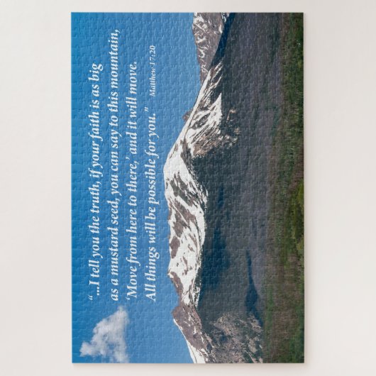 Verplaats die aangepaste puzzle van Mountain Legpuzzel (Verticaal)