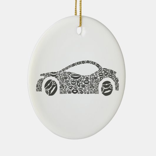 Verplaats een lip keramisch ornament (Rechts)