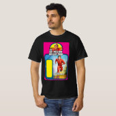 Verplaats het man van zes miljoen dollar t-shirt (Voorkant volledig)