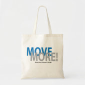 Verplaats meer tas! tote bag (Voorkant)
