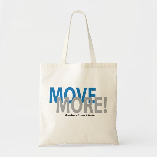 Verplaats meer tas! tote bag (Voorkant)