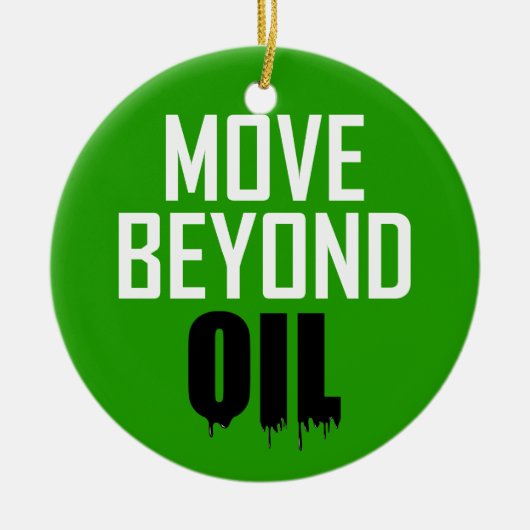 Verplaatsen boven olie keramisch ornament (Voorkant)