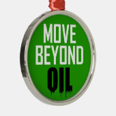 Verplaatsen boven olie metalen ornament (Rechts)