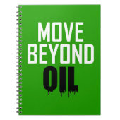 Verplaatsen boven olie notitieboek (Voorkant)