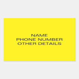 Verplaatsen College Storage Box Label