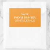 Verplaatsen College Storage Box Label (Tas)