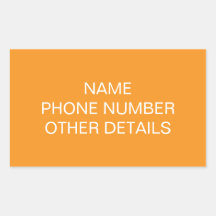 Verplaatsen College Storage Box Label