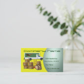 Verplaatsen en slepen visitekaartje (Staand voorkant)