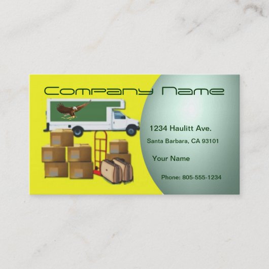 Verplaatsen en slepen visitekaartje (Voorkant)