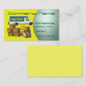 Verplaatsen en slepen visitekaartje (Voorkant / Achterkant)