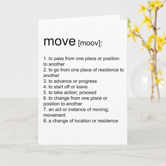 Verplaatsen gedefinieerd kaart (Gele Bloem)