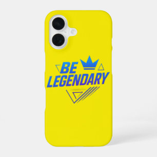Verplaatsen met een doel - minimalistische Motivat iPhone 16 Hoesje
