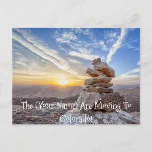 Verplaatsen naar Colorado - adreswijziging Briefkaart