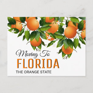 Verplaatsen naar Florida   Adres wijzigen Briefkaart