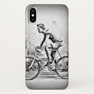 Verplaatsen op één zwart-witfietser Case-Mate iPhone case