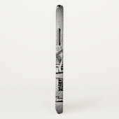 Verplaatsen op één zwart-witfietser Case-Mate iPhone case (Achterkant / rechts)