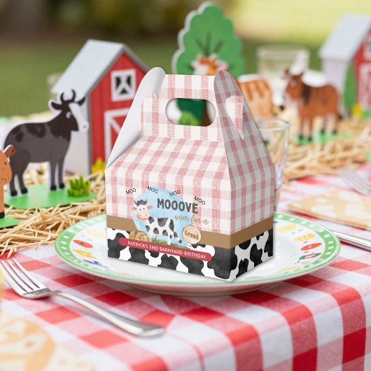 Verplaatsen over Barnyard Favoriet Box Bedankdoosjes