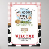 Verplaatsen over Barnyard Welcome Poster (Voorkant)