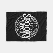 Verplaatsen over Hete Meisjes Zomer IT39s Spooky-b Fleece Deken (Voorkant (Horizontaal))