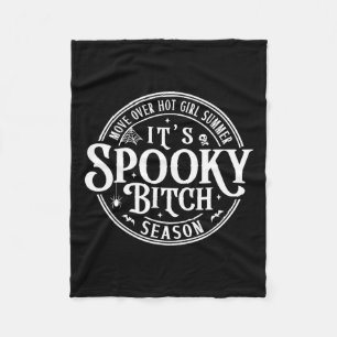 Verplaatsen over Hete Meisjes Zomer IT39s Spooky-b Fleece Deken