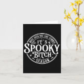 Verplaatsen over Hete Meisjes Zomer IT39s Spooky-b Kaart (Gele Bloem)