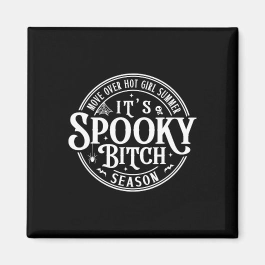 Verplaatsen over Hete Meisjes Zomer IT39s Spooky-b Magneet (Voorkant)