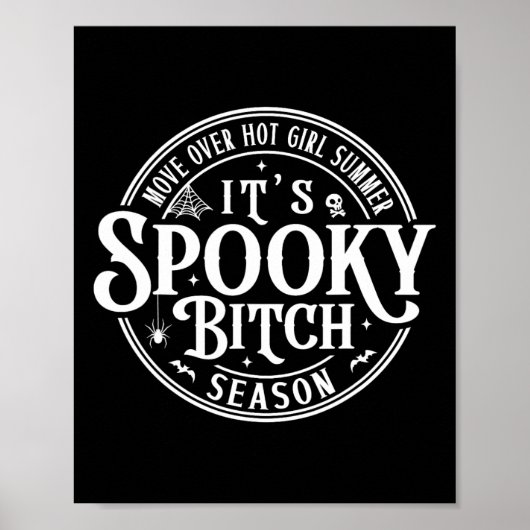 Verplaatsen over Hete Meisjes Zomer IT39s Spooky-b Poster (Voorkant)