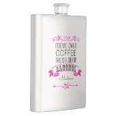 Verplaatsen over koffie, dit is een baan voor alco flacon (Rechts)