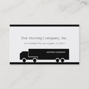 Verplaatsen/overs/Trucking Company Platinum Visitekaartje