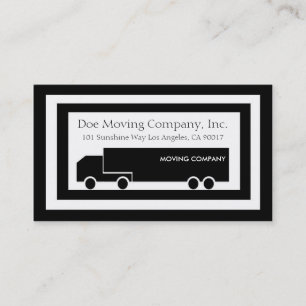 Verplaatsen/overs/Trucking Company White Paper Visitekaartje