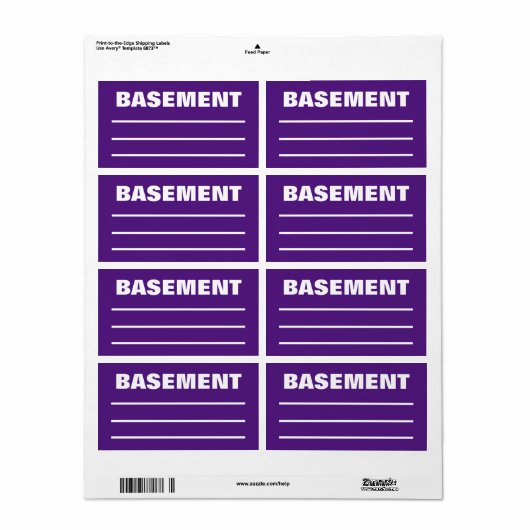Verplaatsen van pakjes voor het organiseren van la etiket (Full Sheet)