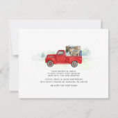 Verplaatsen van Waterverf Red Truck New Address Mo (Achterkant)