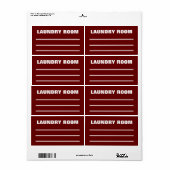 Verplaatsen Verpakking Organiseren Labels - Wasrui (Full Sheet)