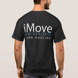 Verplaatsen. Vuilniswagen. Promo Merch voor verwij T-shirt