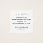 Verplaatsend Aankondiging Vierkante Verandering va (Achterkant)