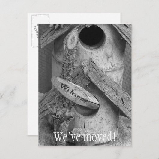 Verplaatsend Briefkaart (Voorkant / Achterkant)