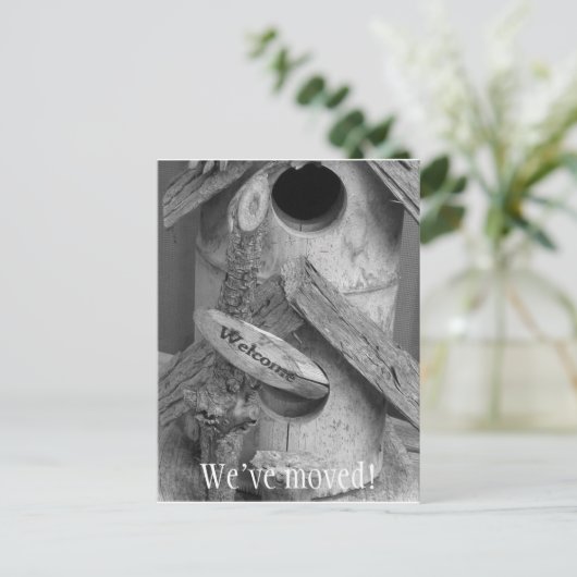 Verplaatsend Briefkaart (Staand voorkant)