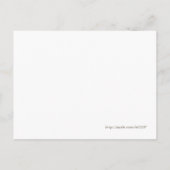 Verplaatsende aankondiging (Achterkant)